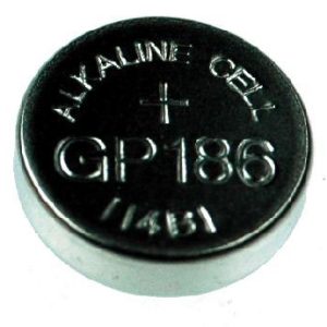 Bateria Alkaliczna, guzikowa 186, LR1142, V12GA, SR43, SR1143, 386, SW44, BSR43H